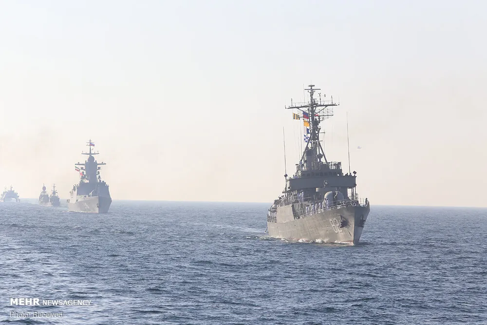 تاکتیک‌های رزمایش با چین و روسیه/صحنه‌گردانی ایران در اقیانوس هند